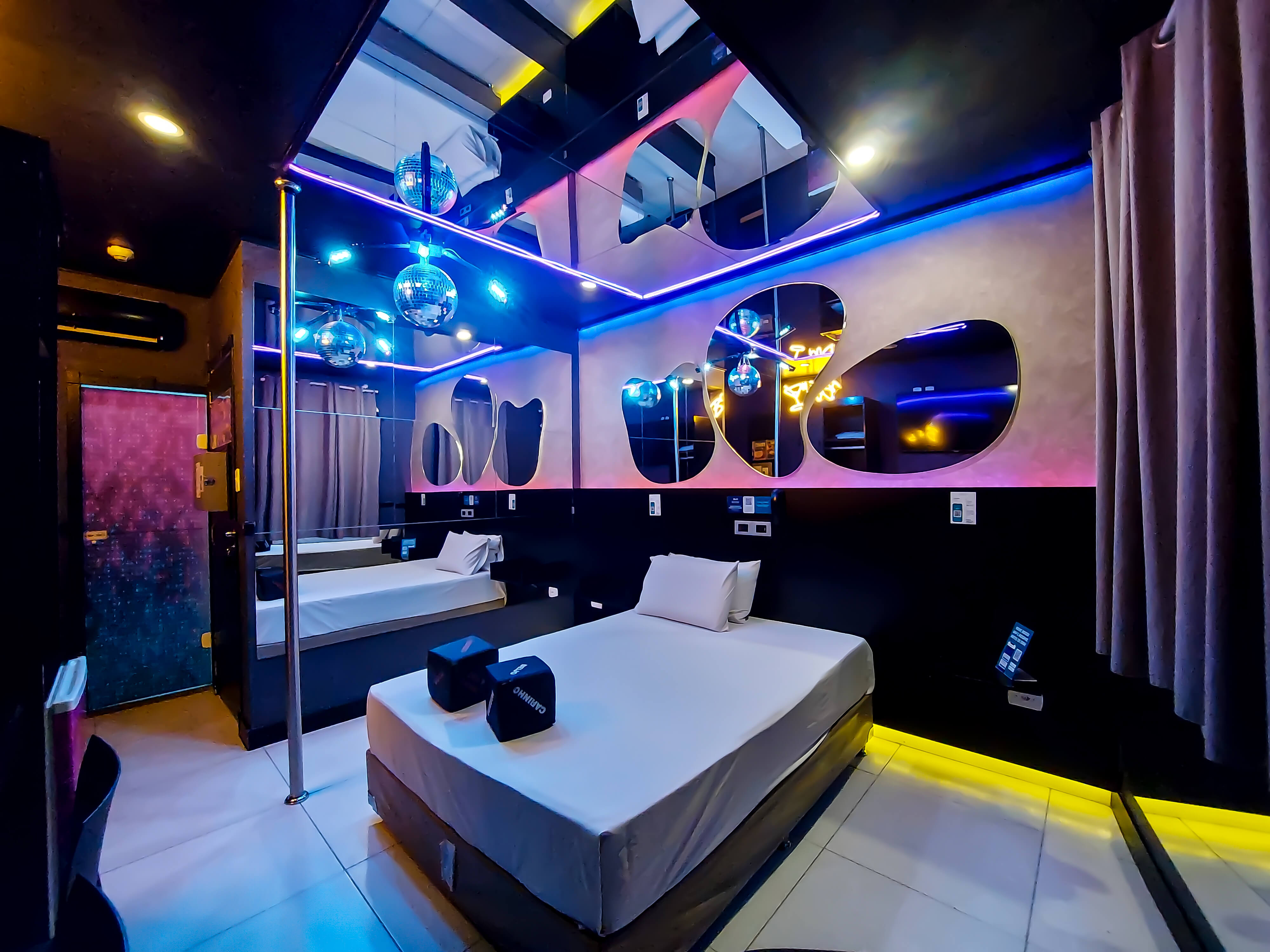 suíte do motel Único Faria Lima