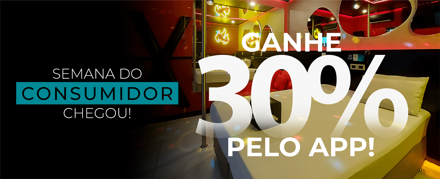 semana do consumidor chegou! ganhe 30% de desconto pelo app!